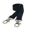 black double clip lanyard 1