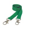 green double clip lanyard 1