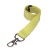 light yellow smoothsatin lanyard 600x600