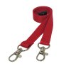 red double clip lanyard 1