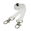 white double clip lanyard 1