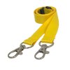 yellow double clip lanyard 1