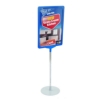 showcard sign stand round base