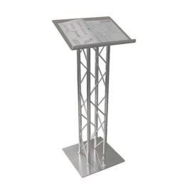 floor standing lectern 4 uprights 2