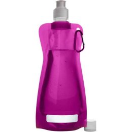 foldeable water bottle magenta