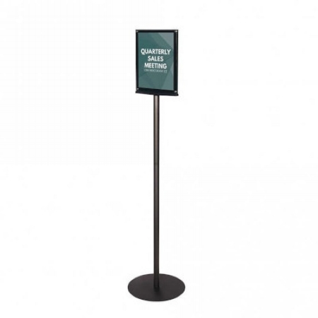 upright double sided a4 sign holder
