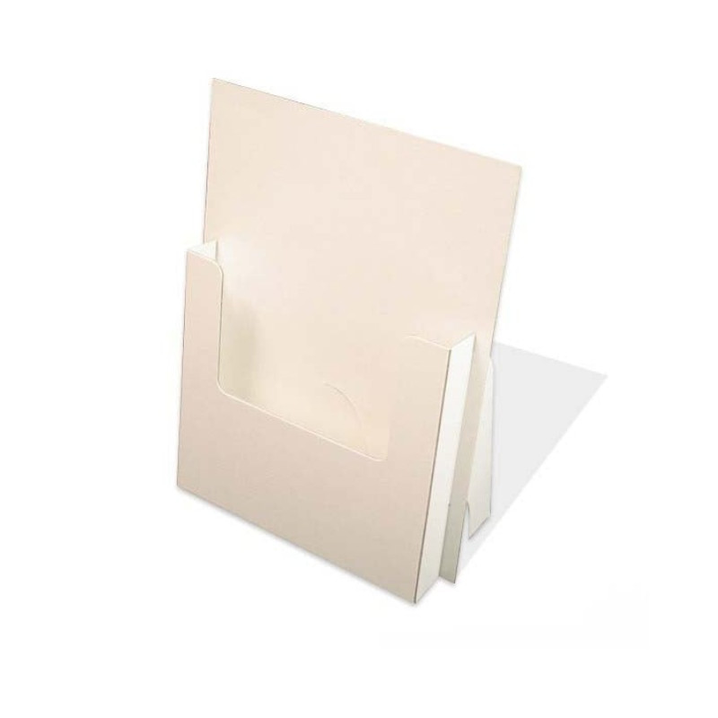 Cardboard Leaflet Holder A4 Size | flat pack, easy to transport and store