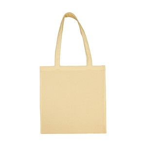 Coloured Cotton Long Handled Bag | minimum order 25 units