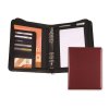 0008056 zipped six ring organiser in belluno a vegan coloured leatherette with a subtle grain