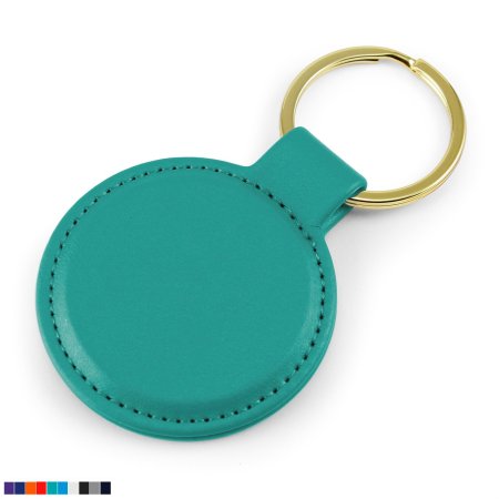 0010486 porto round key fob in 13 colours