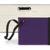 0006855 notebook style luggage tag in belluno a vegan coloured leatherette with a subtle grain