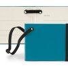 0006860 notebook style luggage tag in belluno a vegan coloured leatherette with a subtle grain