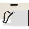 0006862 notebook style luggage tag in belluno a vegan coloured leatherette with a subtle grain