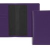 0007489 passport wallet in belluno a vegan coloured leatherette with a subtle grain