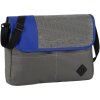 messenger bag blue trim