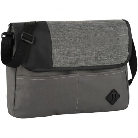 messenger bag grey trim