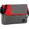 messenger bag red trim